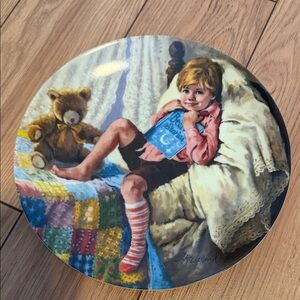 Reco Mother Goose Series Plate